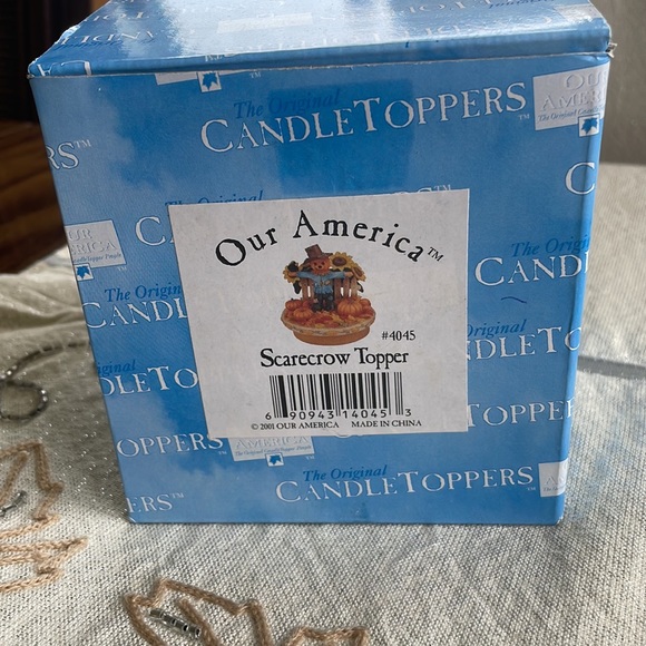 Scarecrow candle topper - Picture 9 of 15